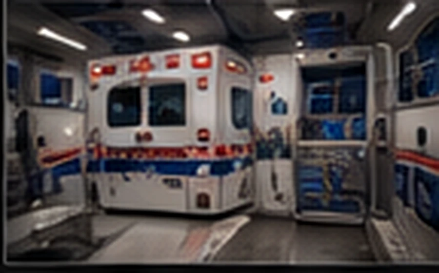 Ambulance interior equipment installation