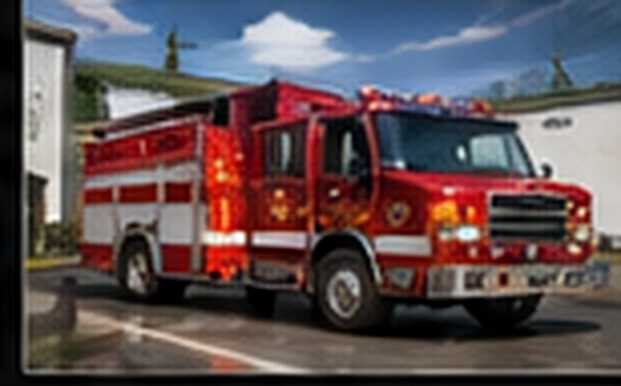 Fire response vehicle