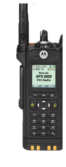 Motorola APX 6000 radio
