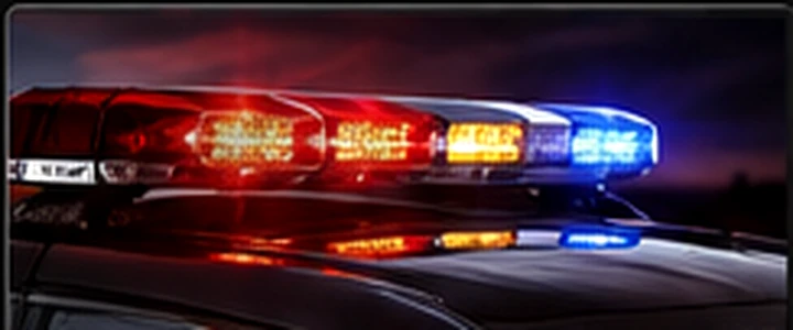 Emergency vehicle warning lighting